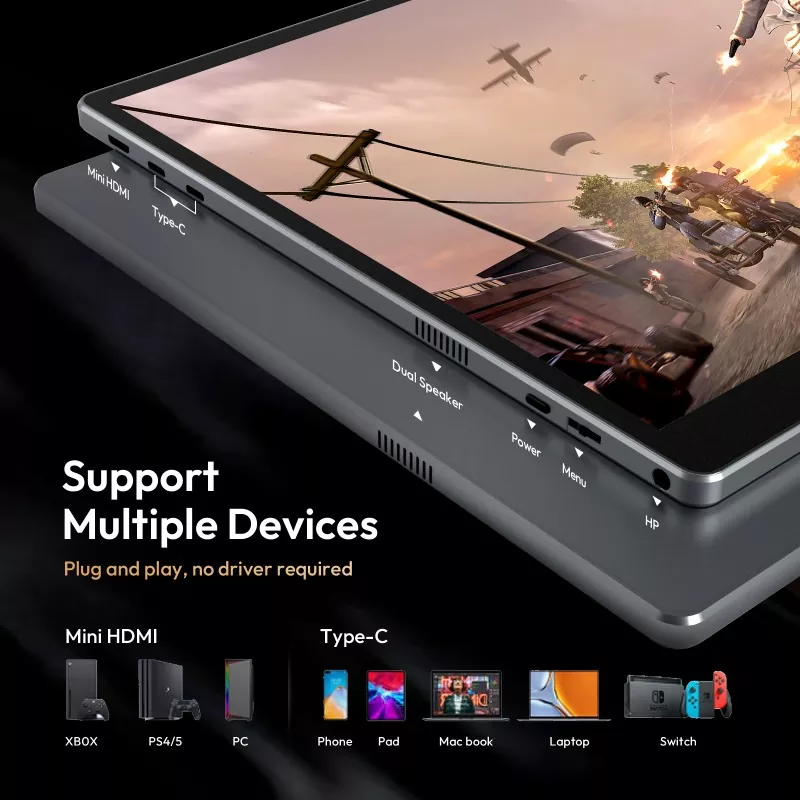 Cén fáth ar chóir duit Monatóir Inaistrithe 16 Inch 1200P a roghnú le haghaidh Oibre agus Taisteal?